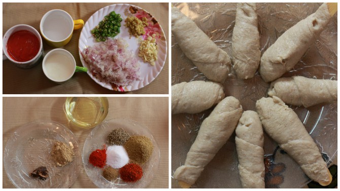 Ingredients for Soyabean Chap