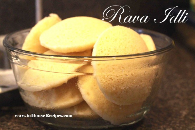 Rava idli
