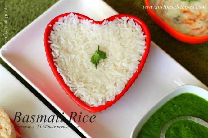 Cook rice in microwave