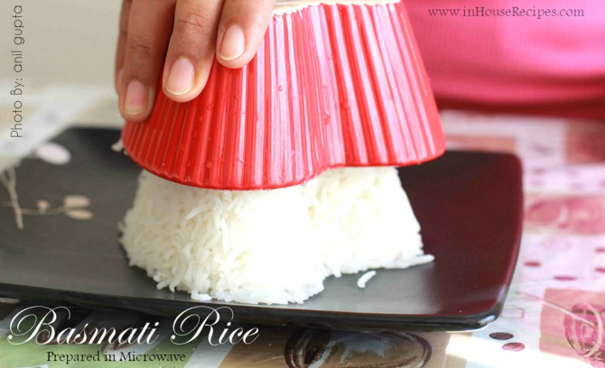 Making rice in microwave is quicker than stove