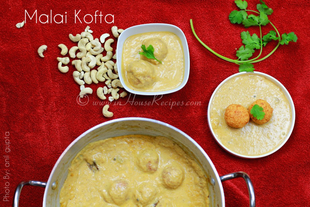 Malai kofta with Mughlai gravy