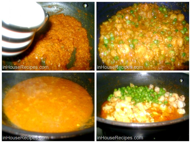 Gravy for khoya matar makhana