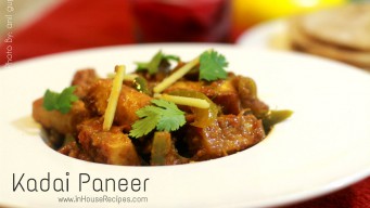 Kadai paneer dry recipe