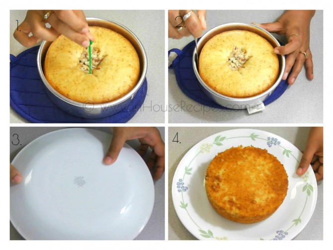 Eggless Cake In Pressure Cooker Recipe inHouseRecipes