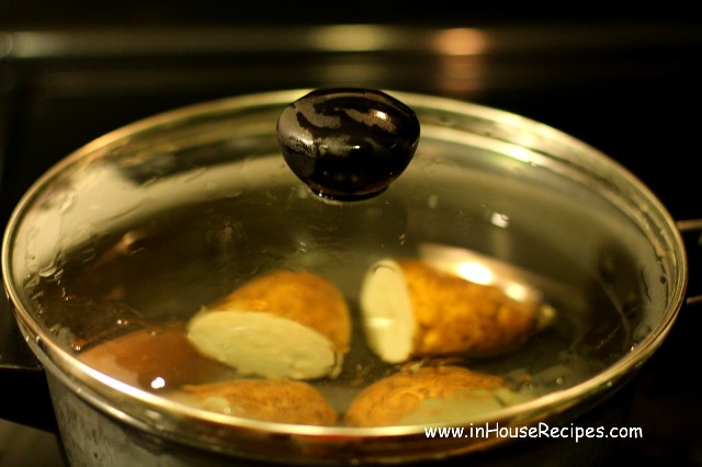 test cooker pressure of [Pics] Boil Potatoes  Cooker inHouseRecipes Pressure Without
