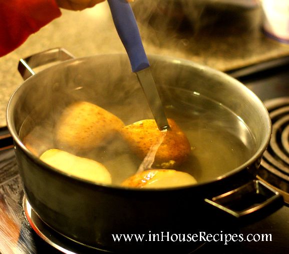 Boil Potatoes Without Pressure Cooker [Pics] inHouseRecipes