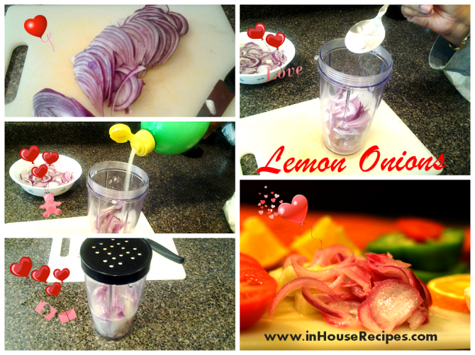 Pickled Red Onions Can be made in 3 steps