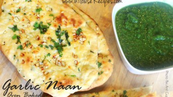 Bake Garlic Naan at home