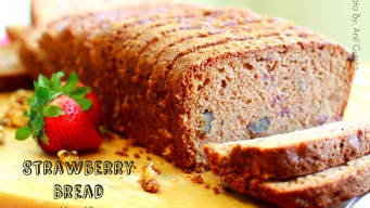 Strawberry bread cake - tried and tested recipe