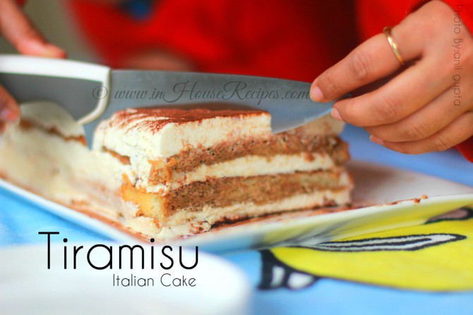 Tiramisu Italian cake recipe