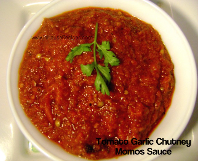Tomato Garlic Chutney Recipe Spicy Momos Sauce Tomato Garlic Chutney Recipe Spicy Momos Sauce