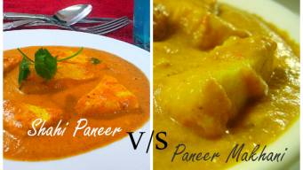 What is the difference between Shahi paneer and Paneer Makhni